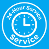 24-hour service